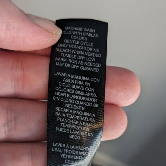 Chico's Black Label Zip Striped Vest in‎ Blue Combo - 2 - Picture 10 of 10